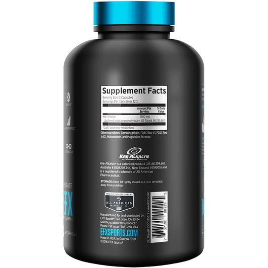 EFX, Kre-Alkalyn, 750 mg, 240 Kapseln | creatin.shop