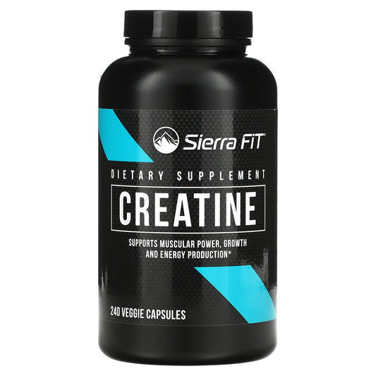Sierra Fit, Creatine, 750 mg, 240 vegetarische Kapseln